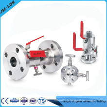 Hot Sale Double Block et Bleed DBB Ball Valve